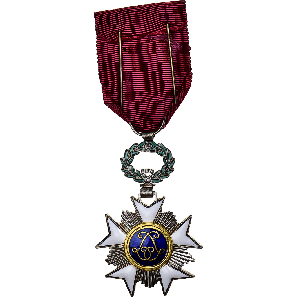 Belgium, Ordre de la Couronne, Léopold II, Medal, Uncirculated, Silvered