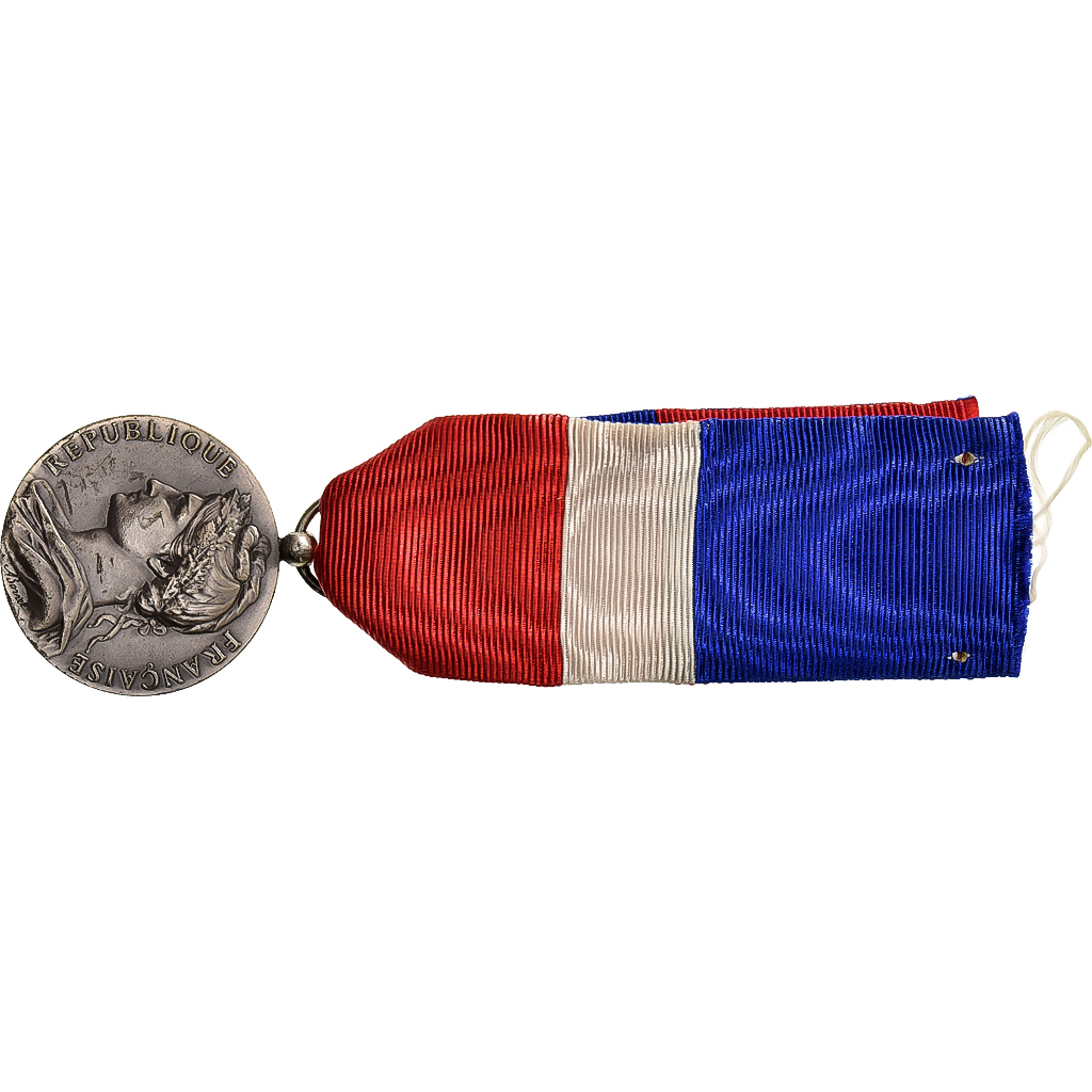 France, Honneur-Travail, République Française, Medal, 1977, Very Good Quality