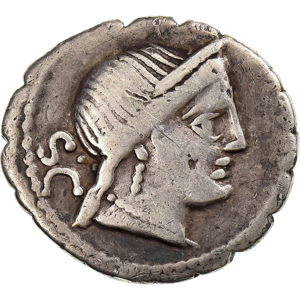 Naevia, Denarius Serratus, 79 BC, Rome, Silver, , Crawford:382/1