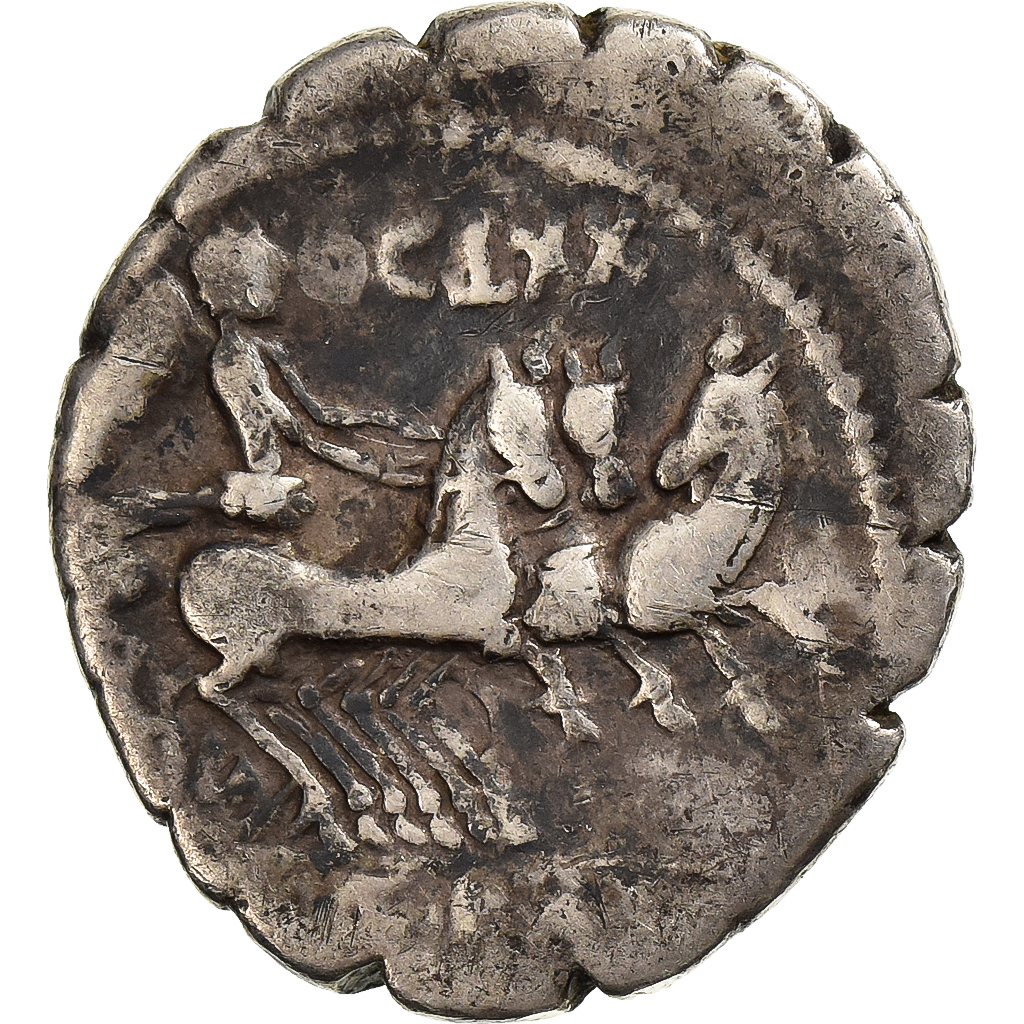 Naevia, Denarius Serratus, 79 BC, Rome, Silver, , Crawford:382/1