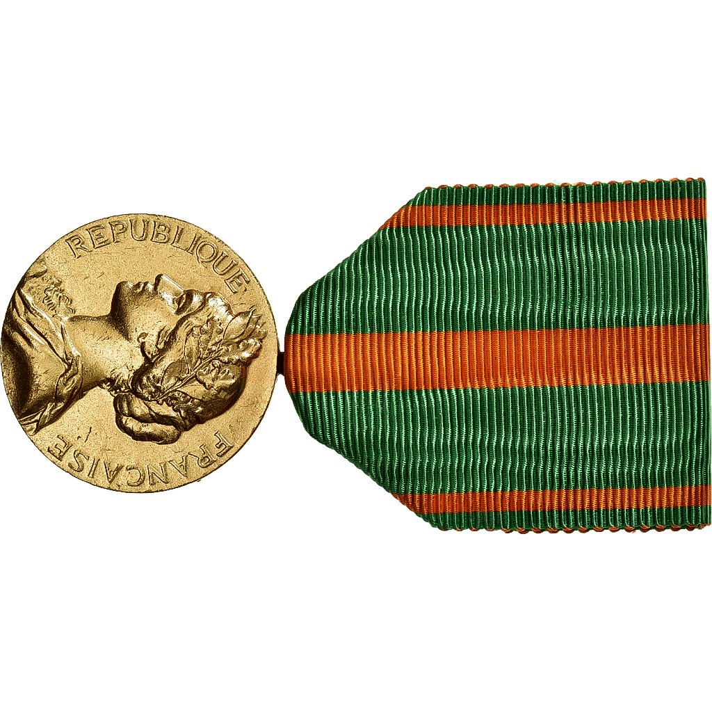 France, Médaille des Évadés, Medal, Uncirculated, Gilt Bronze, 29