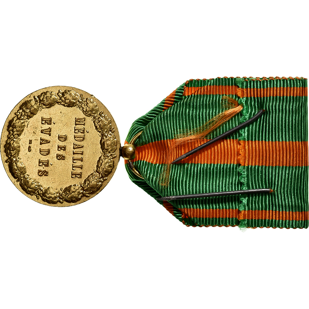 France, Médaille des Évadés, Medal, Uncirculated, Gilt Bronze, 29