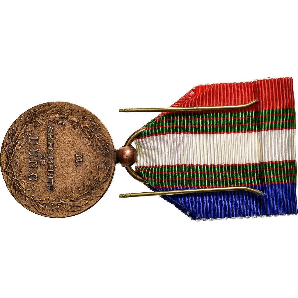 France, Union Nationale des Combattants, Politics, Society, War, Medal