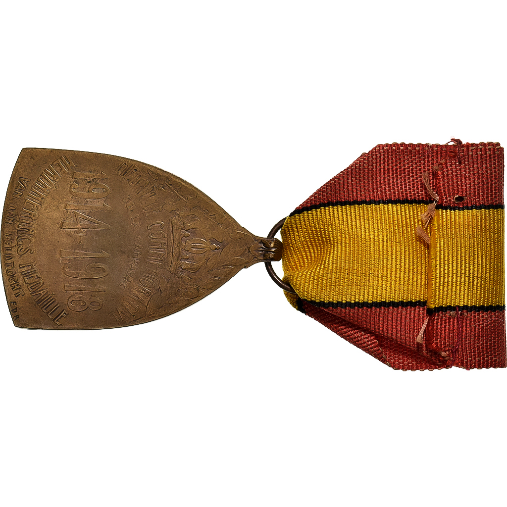 Belgium, Médaille Commémorative de la Grande Guerre, Medal, 1914-1918