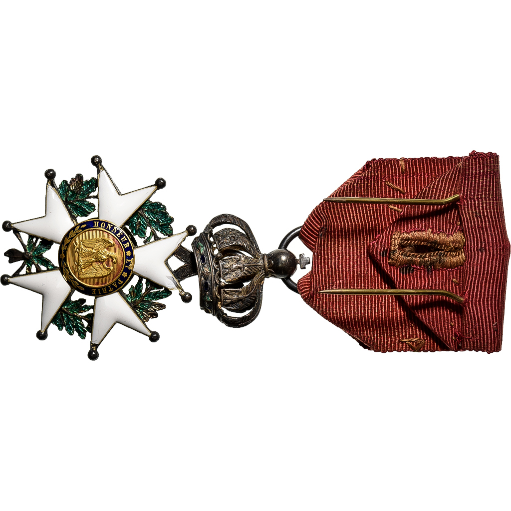 France, Légion d'Honneur - Second Empire, Medal, Very Good Quality, Silver, 42