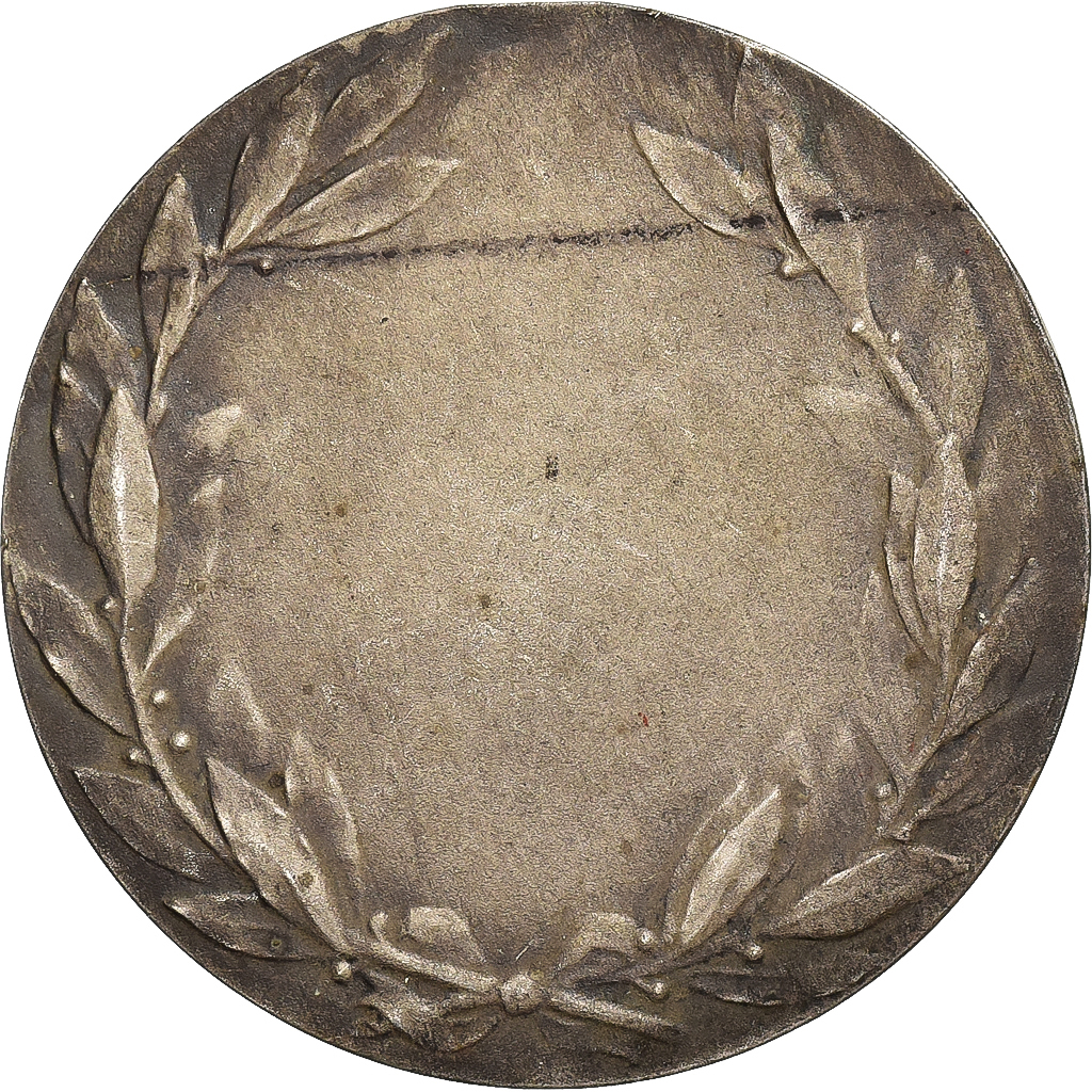 France, Medal, Chiens, Société Canine, Silvered bronze, Cariat, 