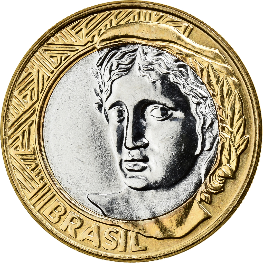 Brazil, Real, 2008, Rio de Janeiro, Bi-Metallic, , KM:652a