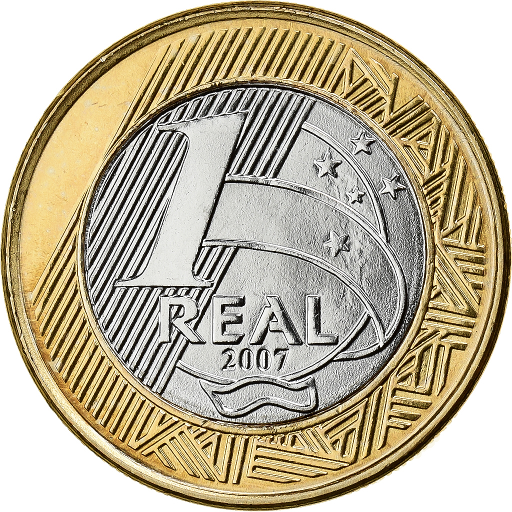Brazil, Real, 2008, Rio de Janeiro, Bi-Metallic, , KM:652a