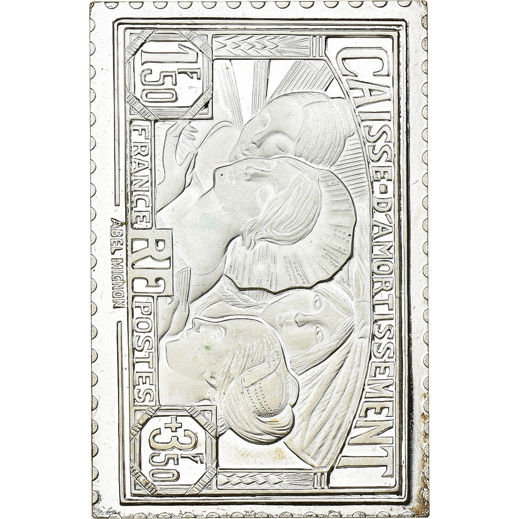 France, Medal, Timbre, Provinces Françaises, 1983, Silver, 