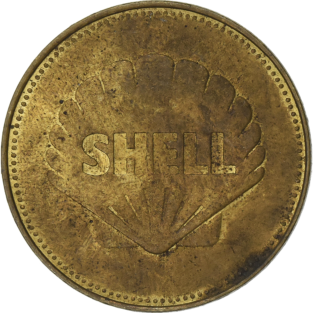 France, Token, Collection Shell, Sputnik 1, Bronze-Aluminium, 