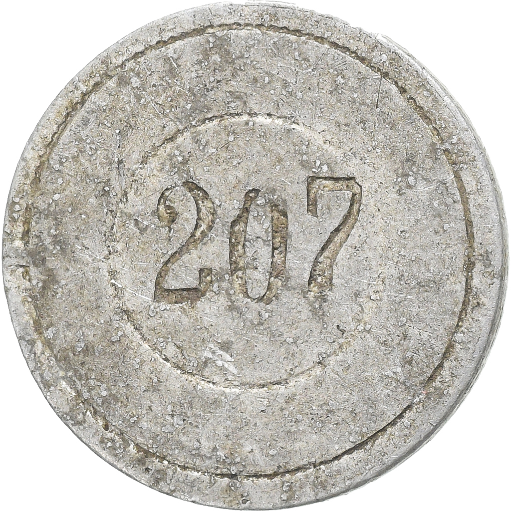 France, A Consommer, 20 Centimes, 207, , Aluminium-Zinc