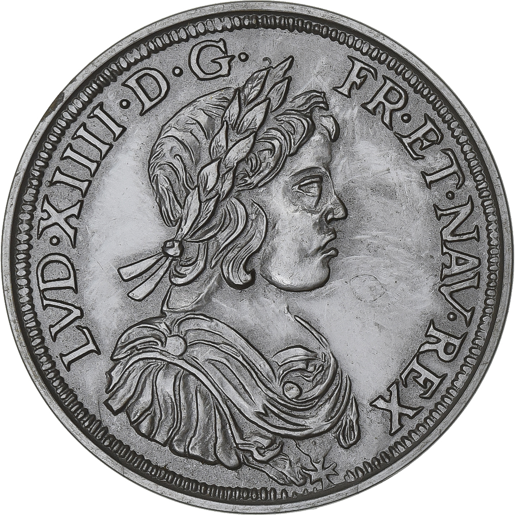 France, Token, Cafés Legal, Ecu Louis XIV, Plastic, 