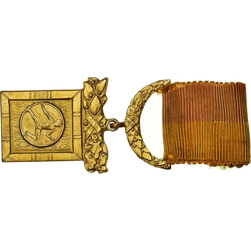 Spain, Medal, VIème Corrida San Silvestre, 1968, Gilt Metal, EF