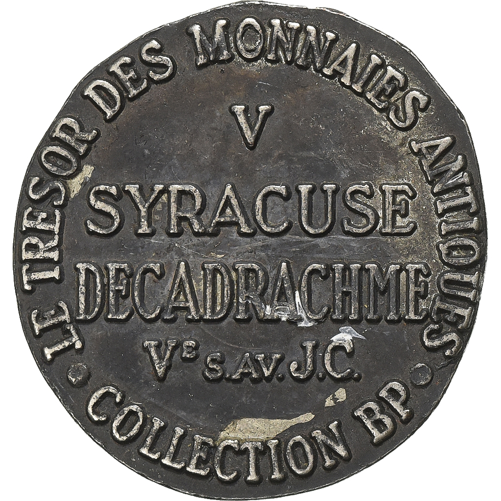 France, Token, Collection BP, Décadrachme, Syracuse, Métal, 
