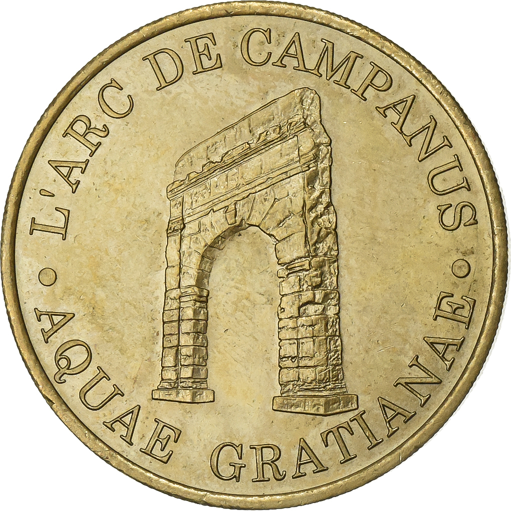 France, Euro, 1998, Aix-les-Bains, Copper-Nickel-Aluminum, AU