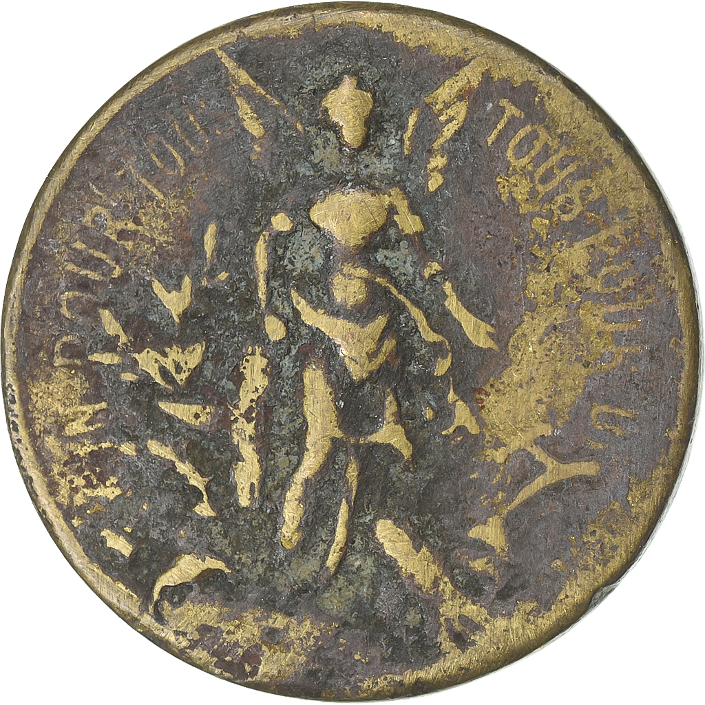France, Token, Président Loubet, Le Journal, 1905, Brass, 