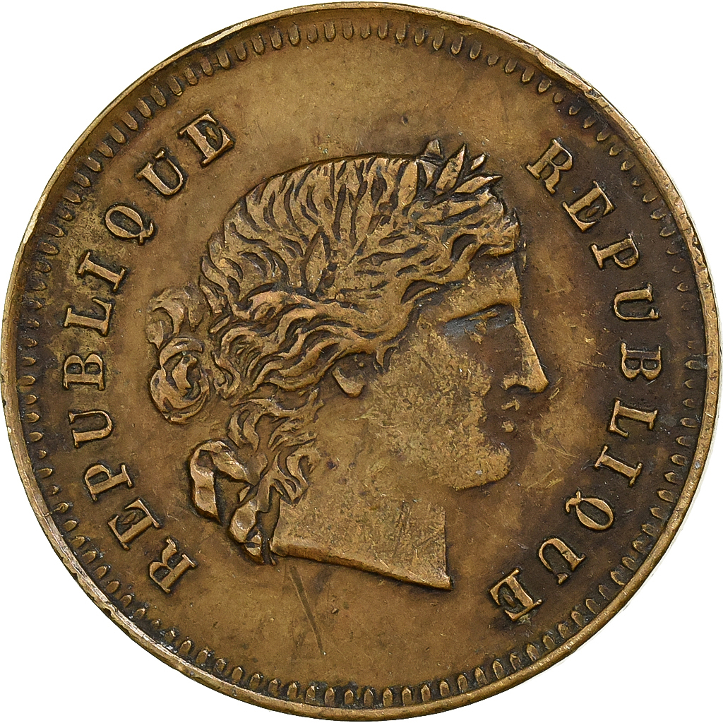 France, Medal, Napoléon III, Jeu, La Grotte au Million, Brass, 