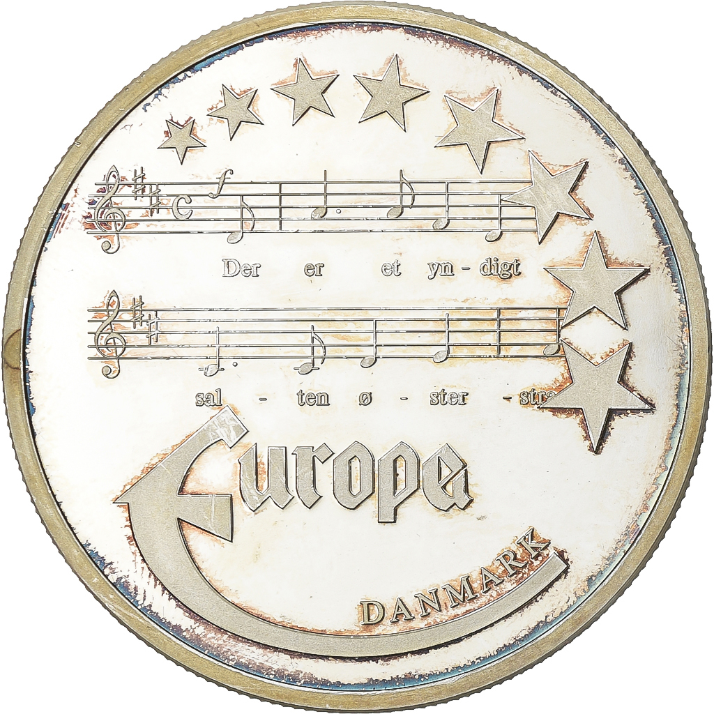 France, Medal, Europa, 1997, Silver, Danmark, 