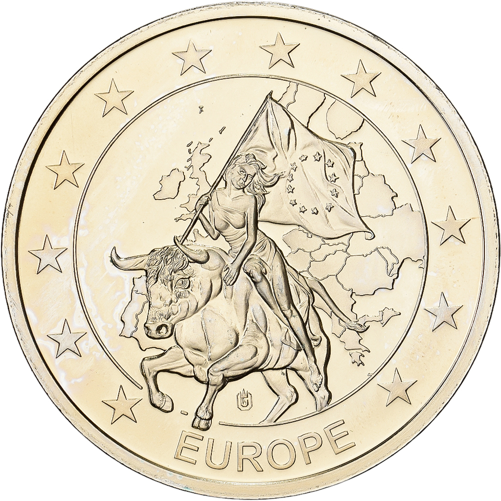 Poland, Medal, L'Europe, Copper-nickel, 