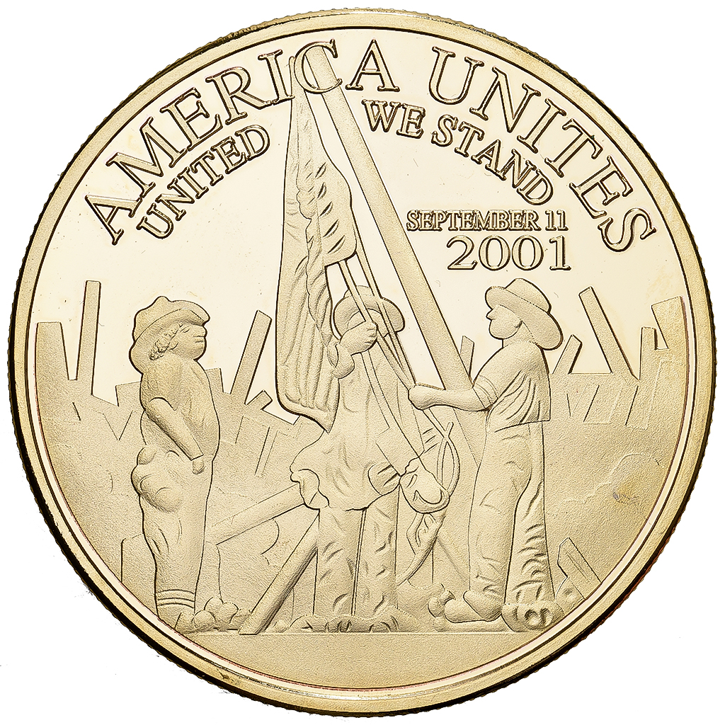United States, Medal, Attentats du 11 Septembre 2001, Remember, Copper-Nickel