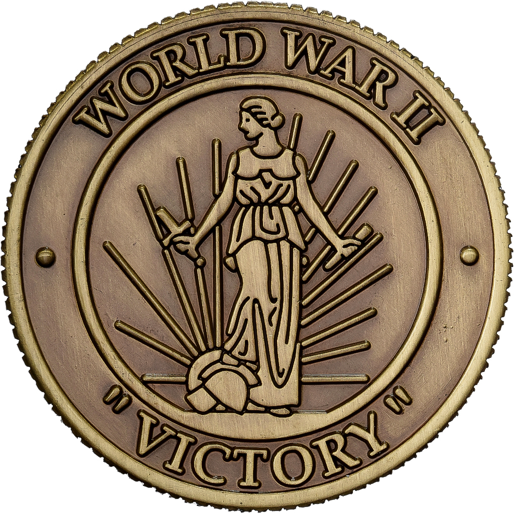 United States, Token, World War II, Victory, Copper-nickel, 
