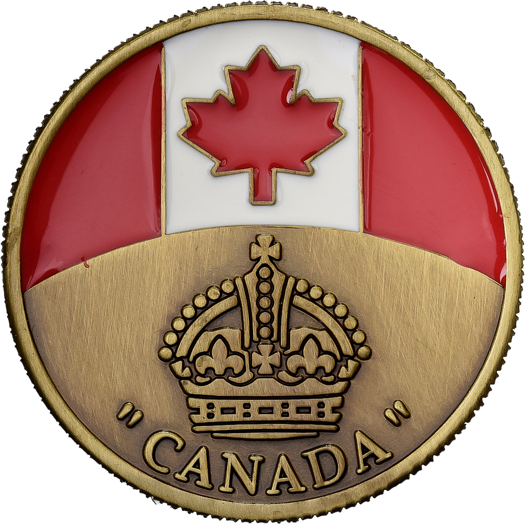 United States, Token, World War II, Victory, Copper-nickel, Canada, 