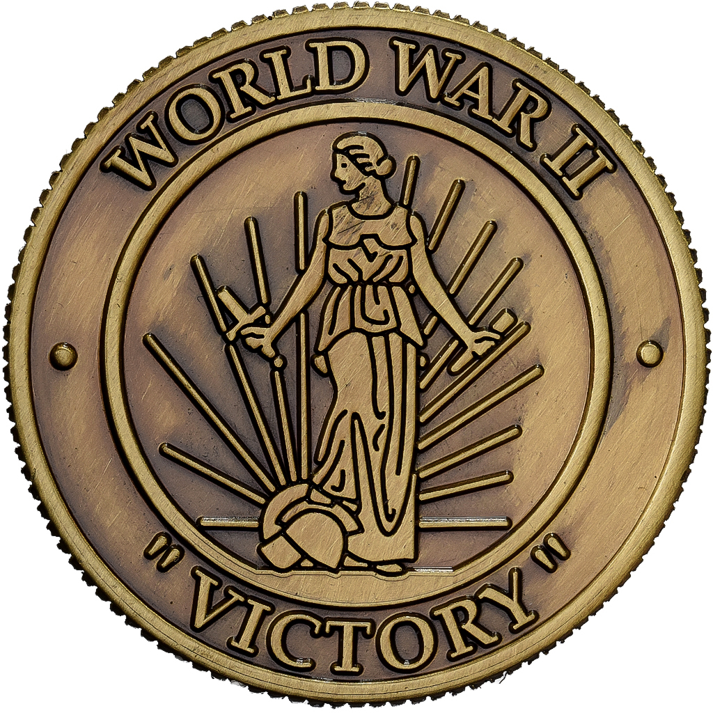United States, Token, World War II, Victory, Copper-nickel, Canada, 