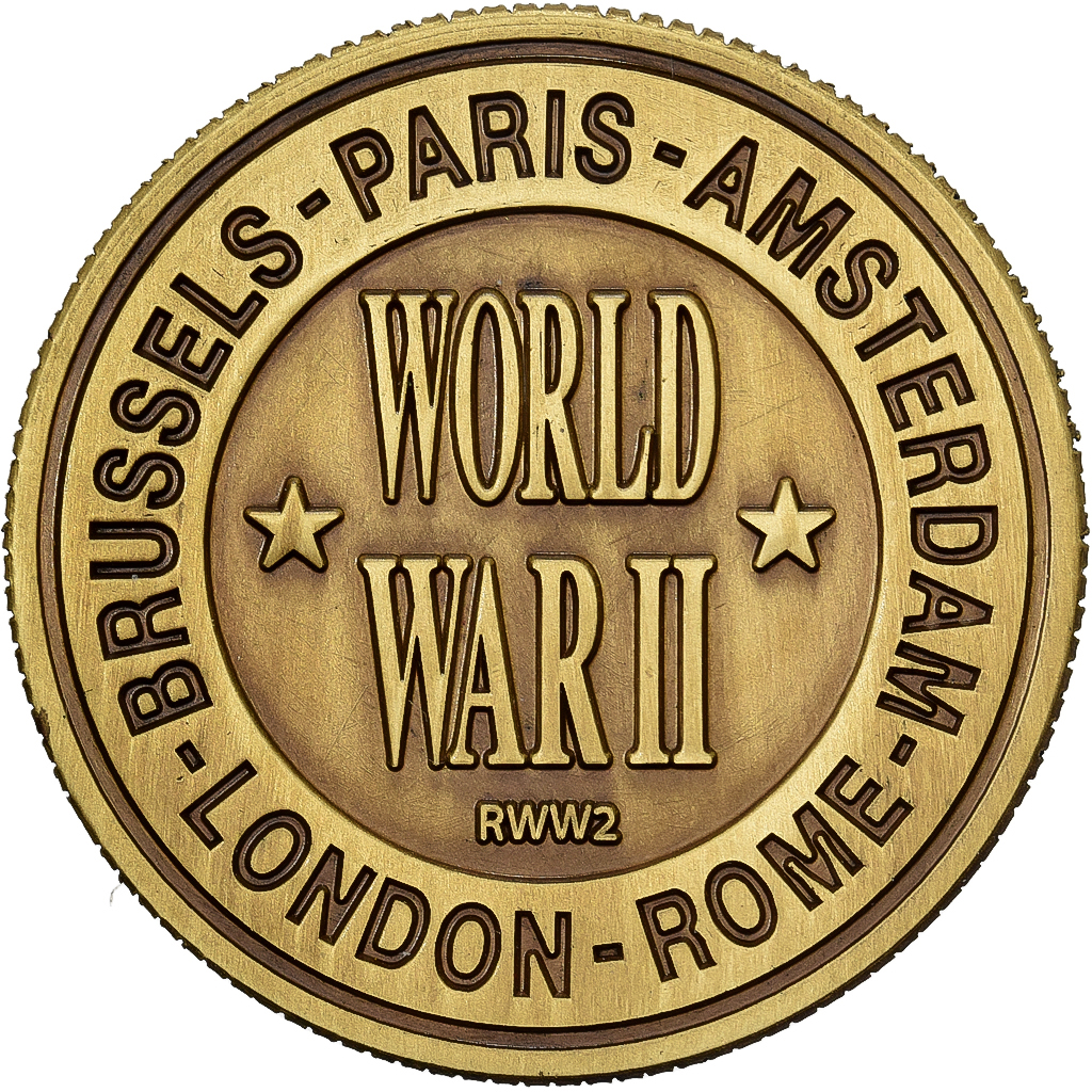 United States, Token, World War II, Victory, Copper-nickel, VE-DAY, 