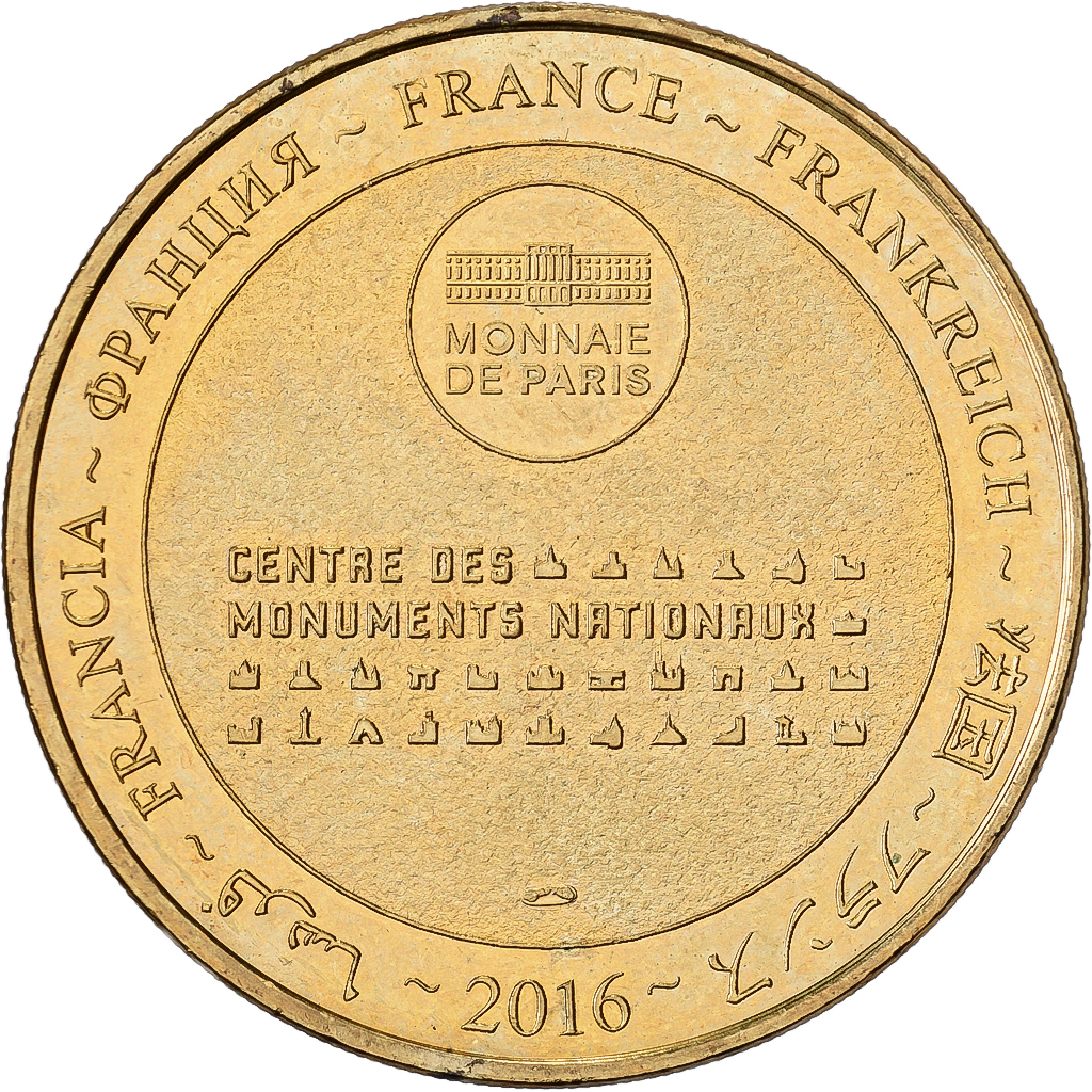 France, Tourist token, 59/ CROIX Villa Cavrois, 2016, MDP