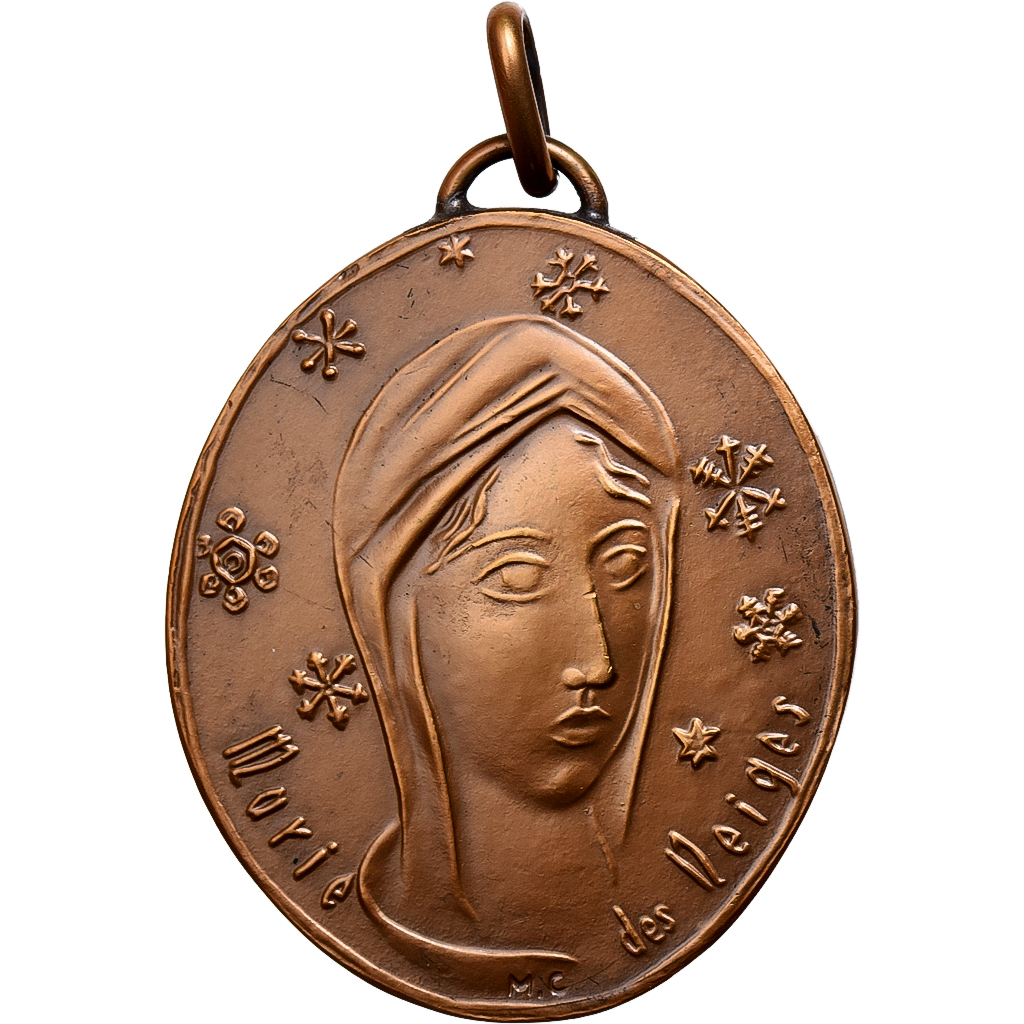 France, Medal, Marie des Neiges, Bronze, 