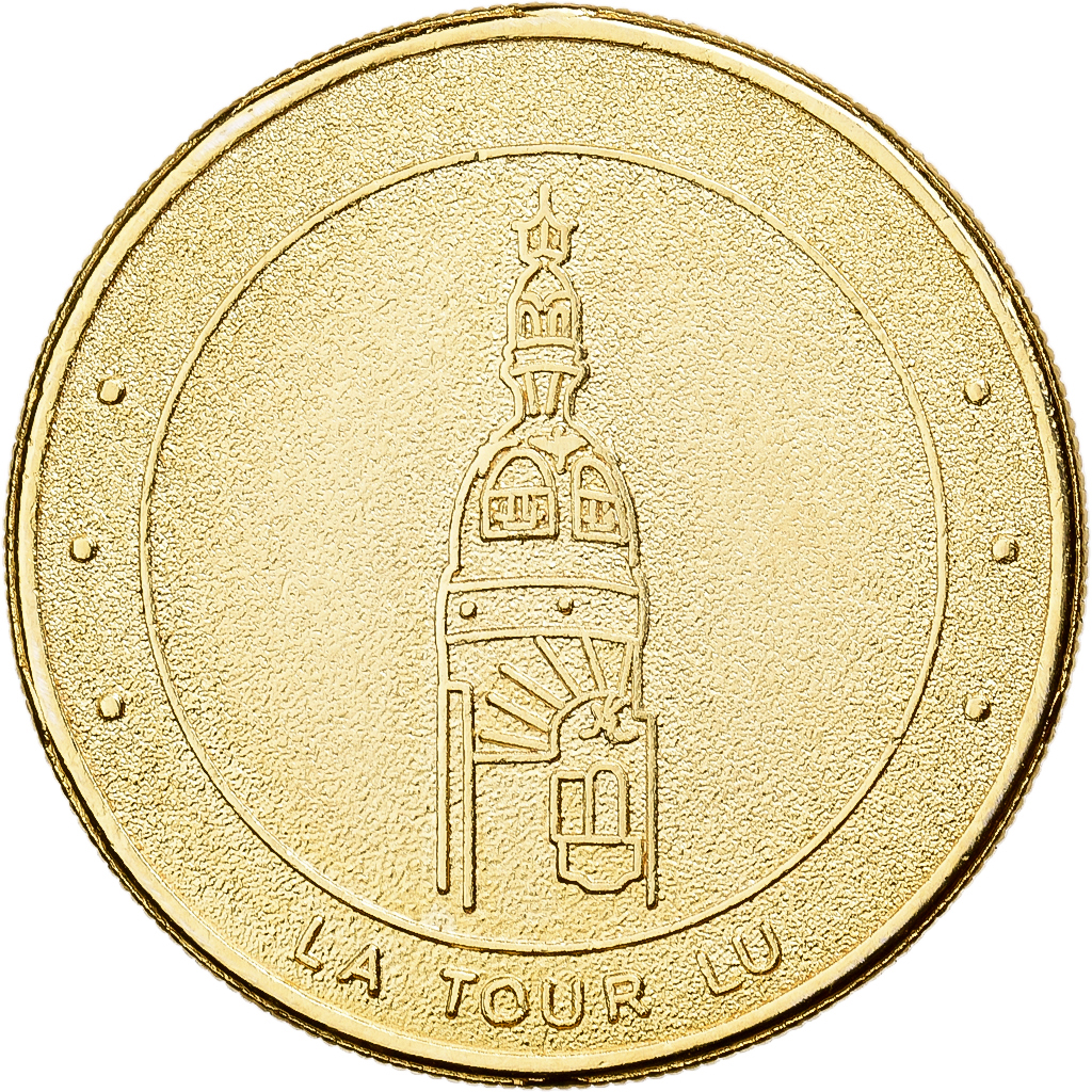 France, Token, Boulangerie Le Gourmet Nantais, La Tour Lu, Copper-nickel