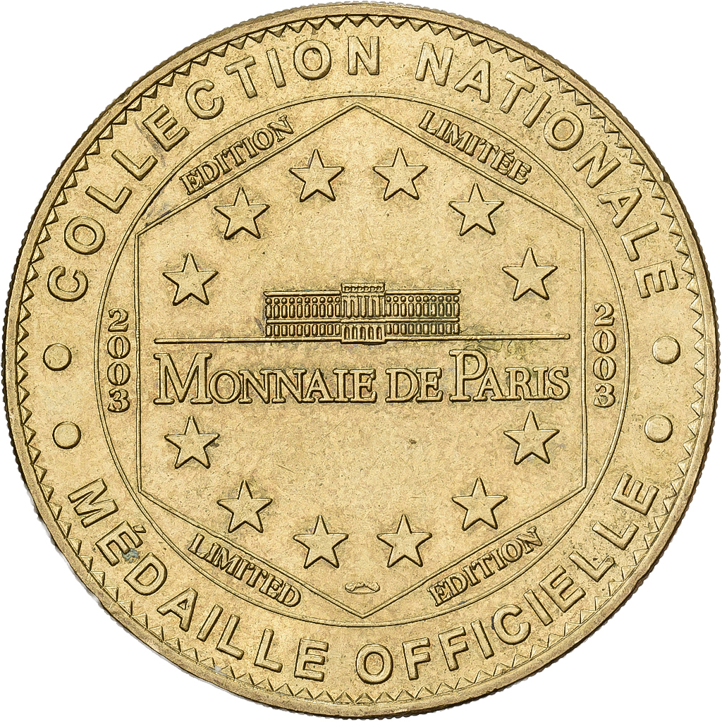 France, Token, Paris - La Tour Eiffel, 2003, Copper-nickel Aluminium, MDP