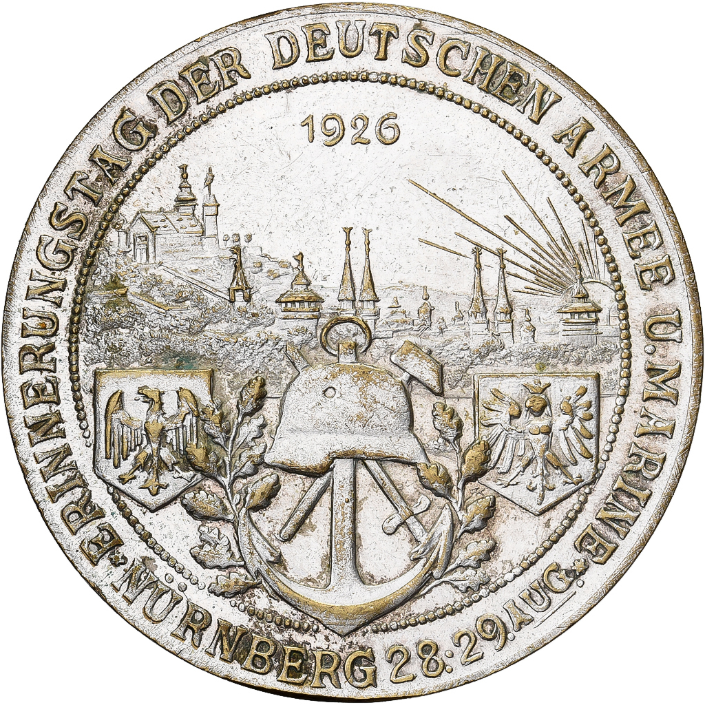 Germany, Medal, Prinze Rupprecht von Bayern, 1926, Silvered bronze, 