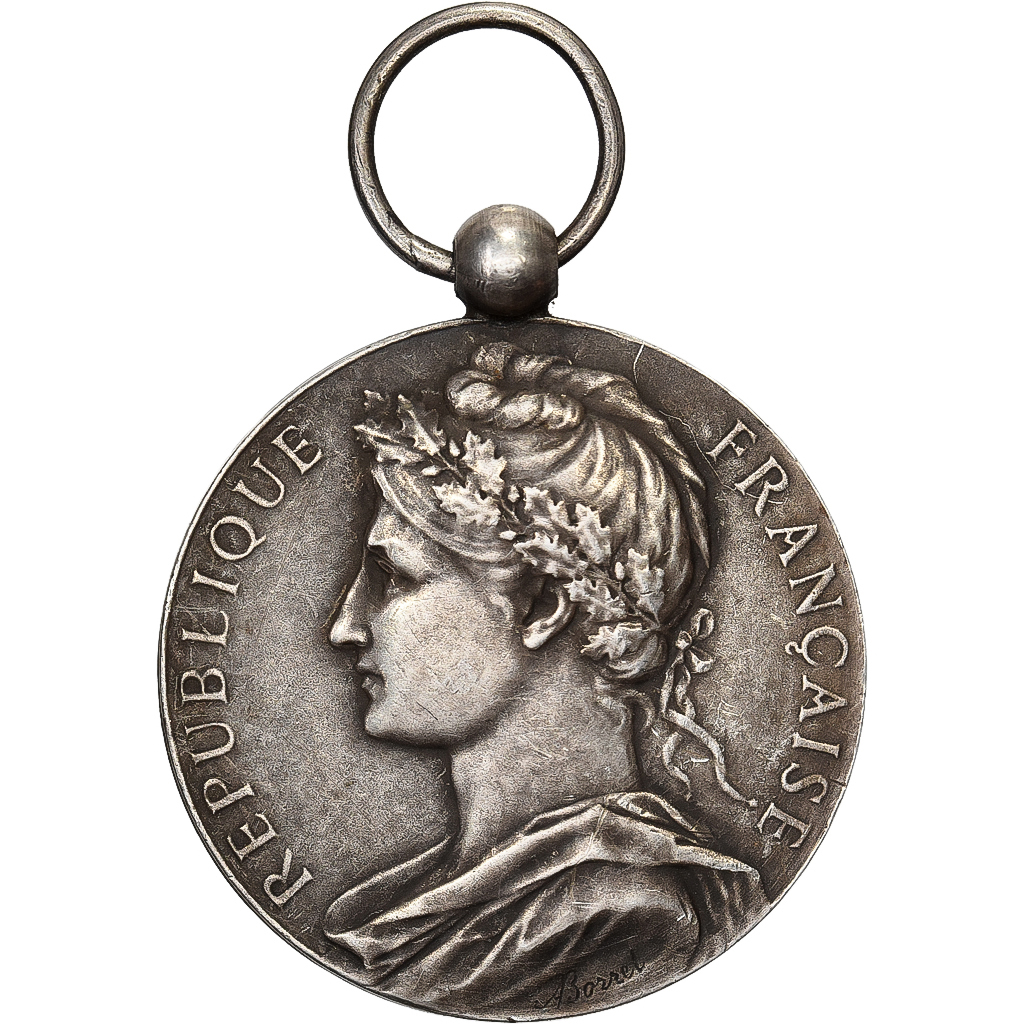 France, Ministère du Commerce et de l'Industrie, Medal, 1908, Very Good