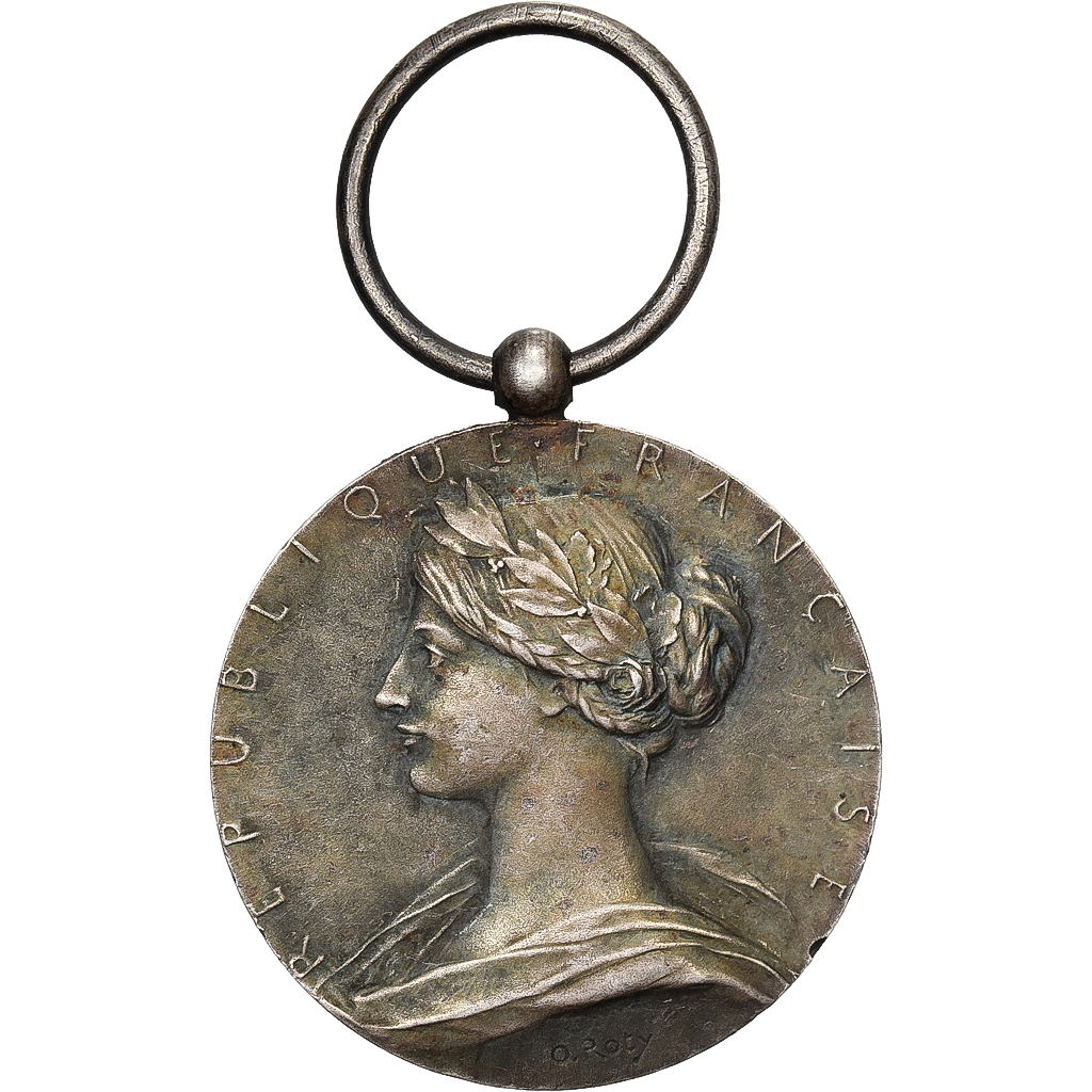 France, Sapeurs Pompiers, Ministère de l'Intérieur, Medal, 1900, Very Good