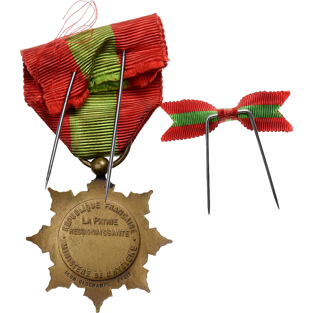 France, Médaille de la Famille Française, Medal, Excellent Quality, Bronze, 37