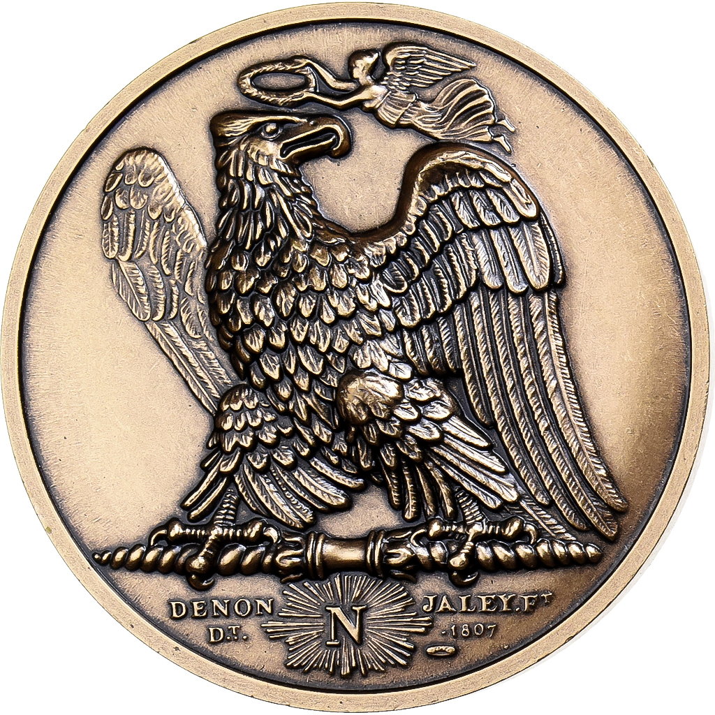 France, Medal, Napoléon Bonaparte, Napoléon Ier, Confiance et Force, Bronze