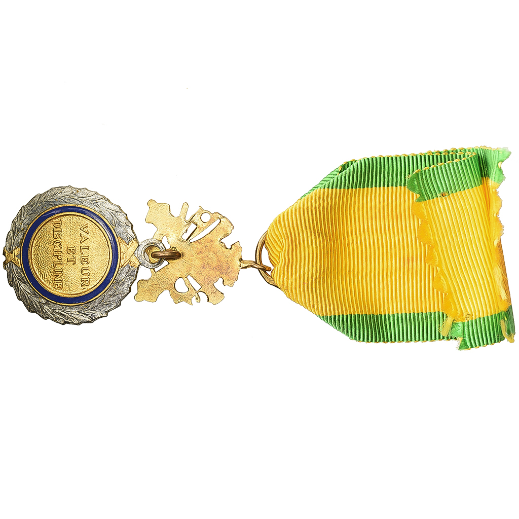 France, Troisième République, Valeur et Discipline, Medal, 1870, Excellent