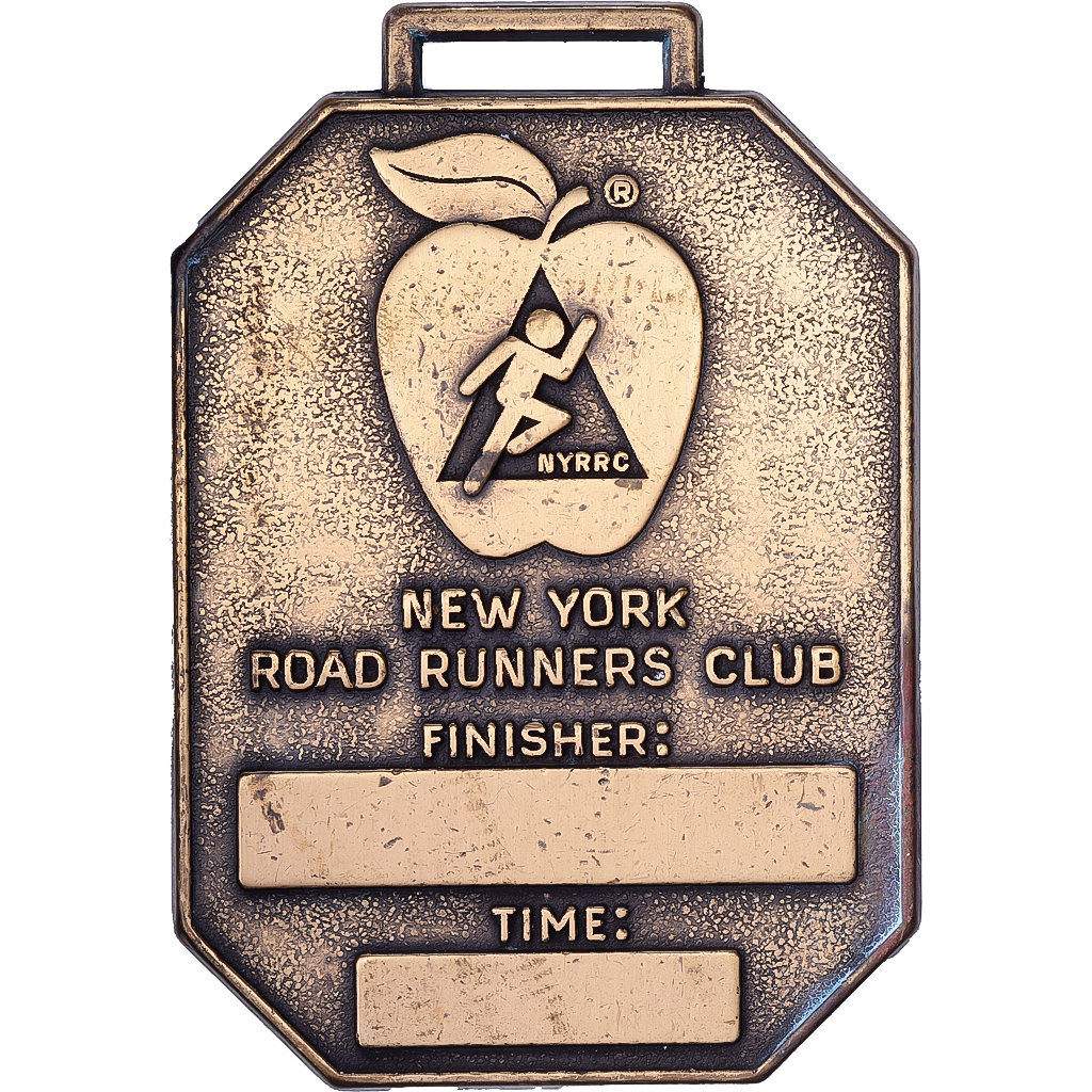 United States, Medal, New-York City Marathon, 1992, Métal, 