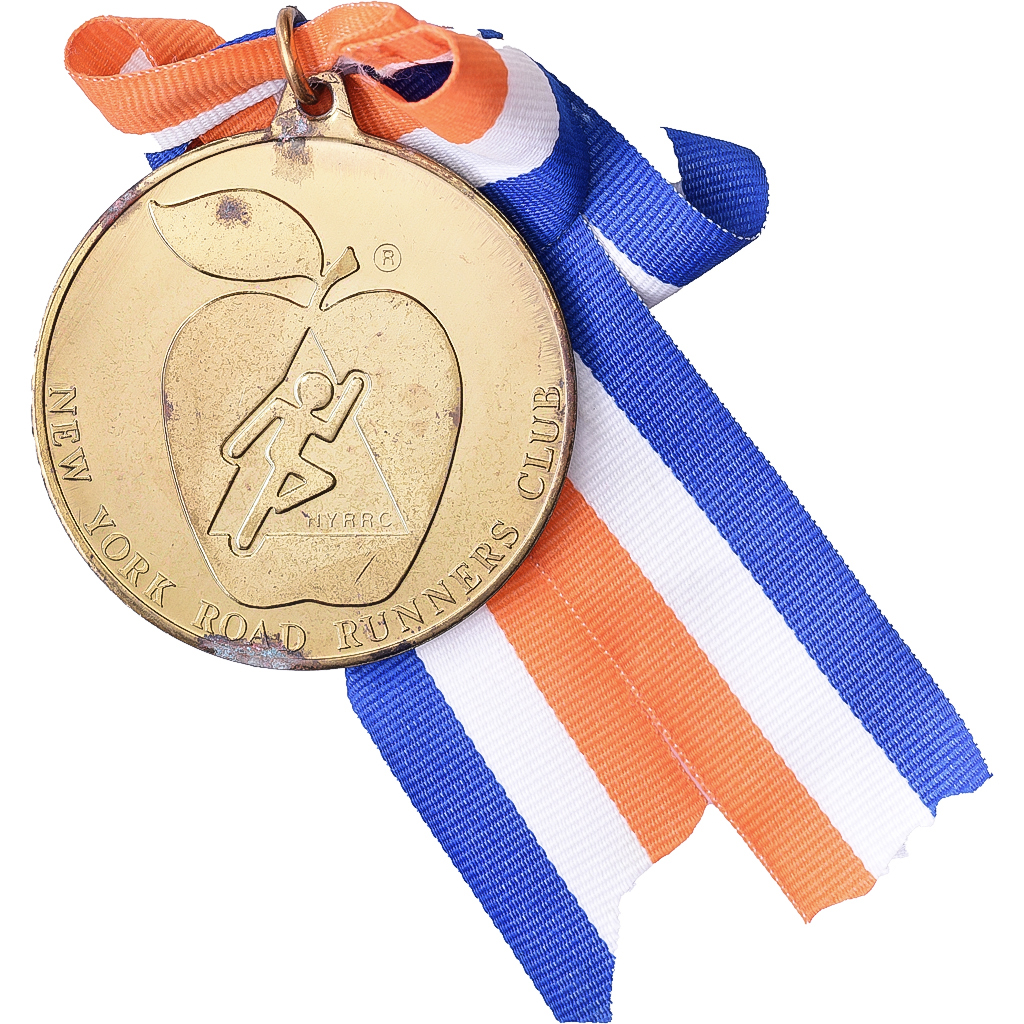 United States, Medal, New-York City Marathon, 1989, Métal, 
