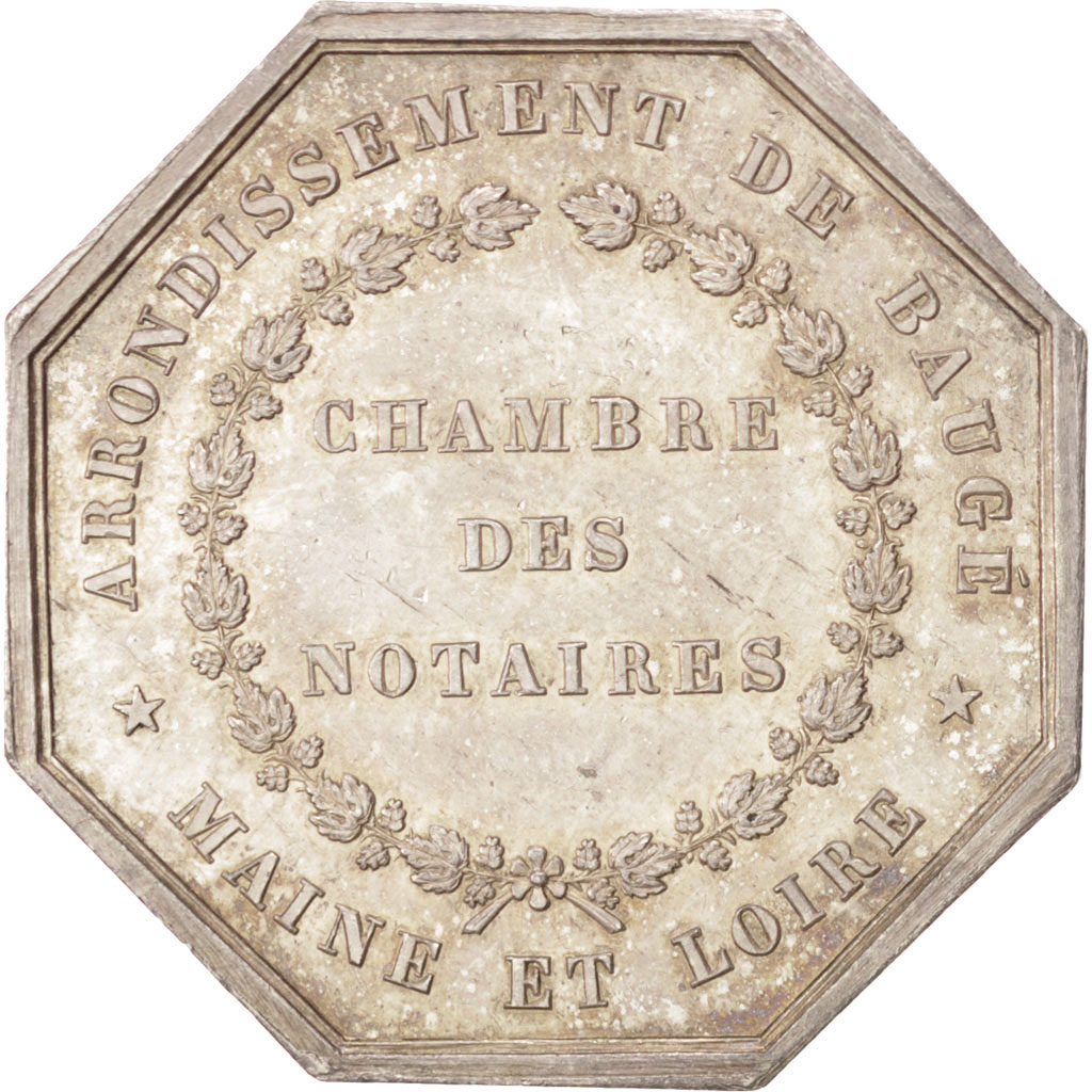 France, Token, Notary, Borrel, , Silver, Lerouge:35