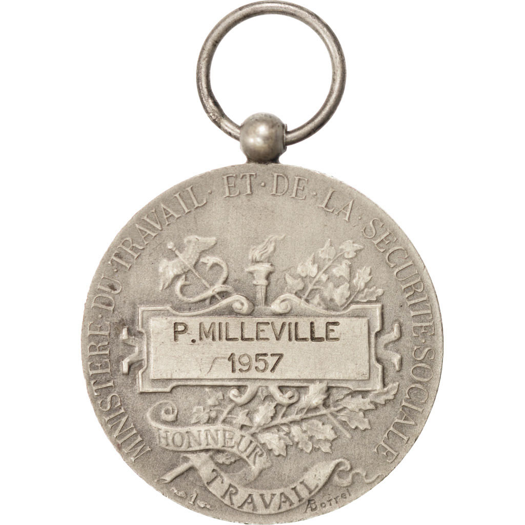 France, Medal, French Fourth Republic, Politics, Society, War, Borrel
