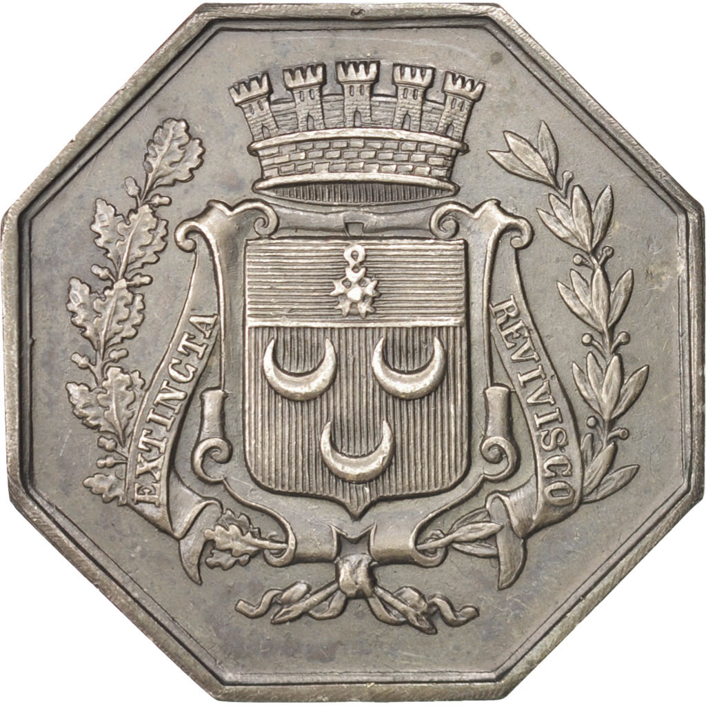 France, Token, Notary, , Silver, Lerouge:84