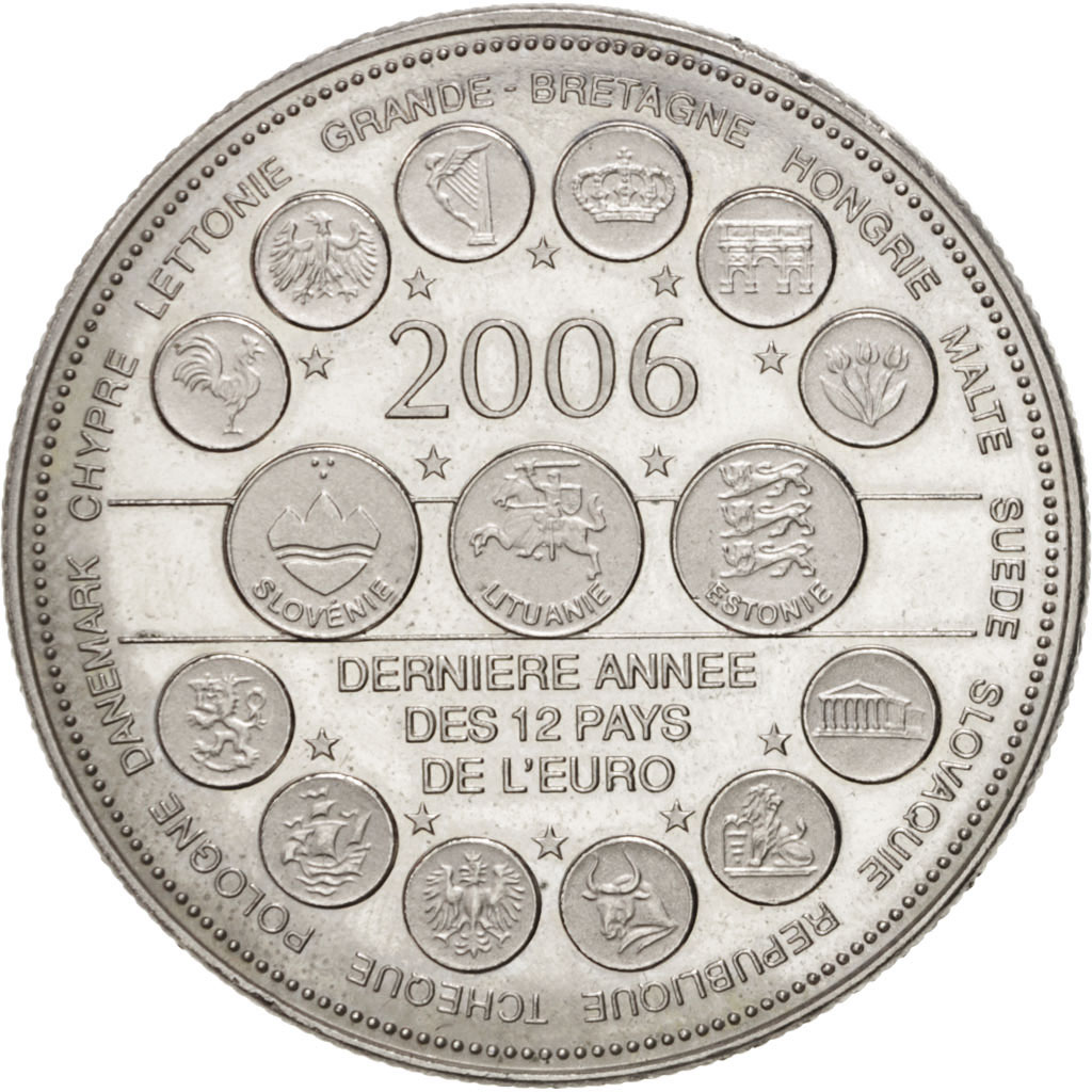 France, Medal, The Fifth Republic, History, , Nickel