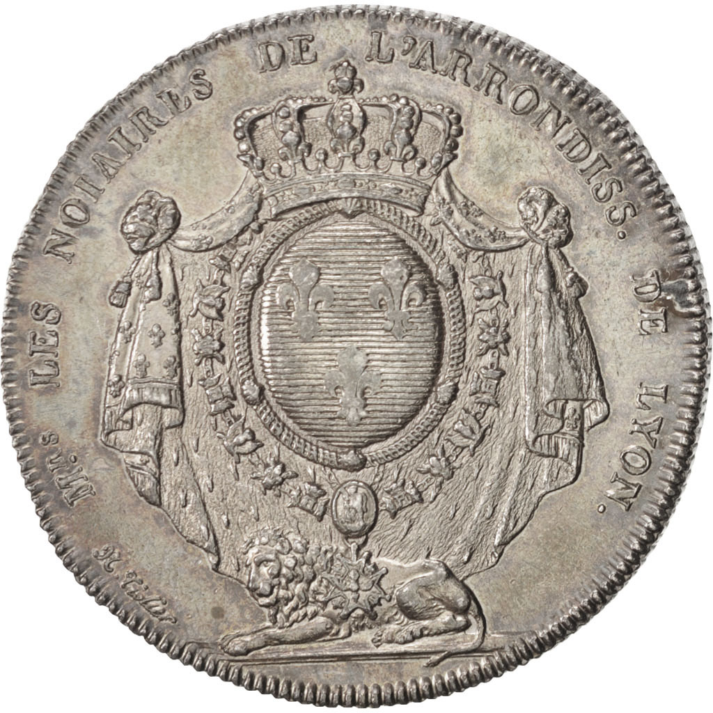 Frankrijk, Token, Notary, 1812, Tiolier, PR, Zilver, Lerouge:171