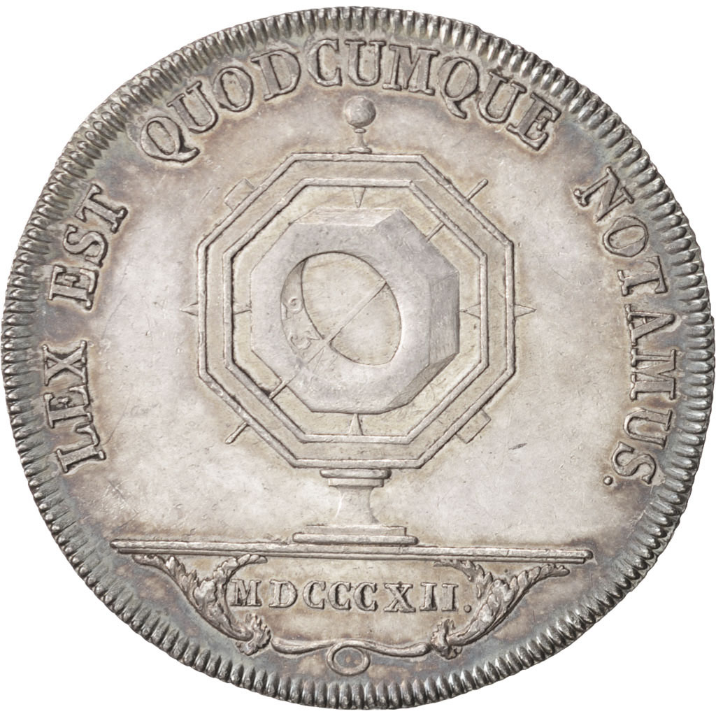 Frankrijk, Token, Notary, 1812, Tiolier, PR, Zilver, Lerouge:171
