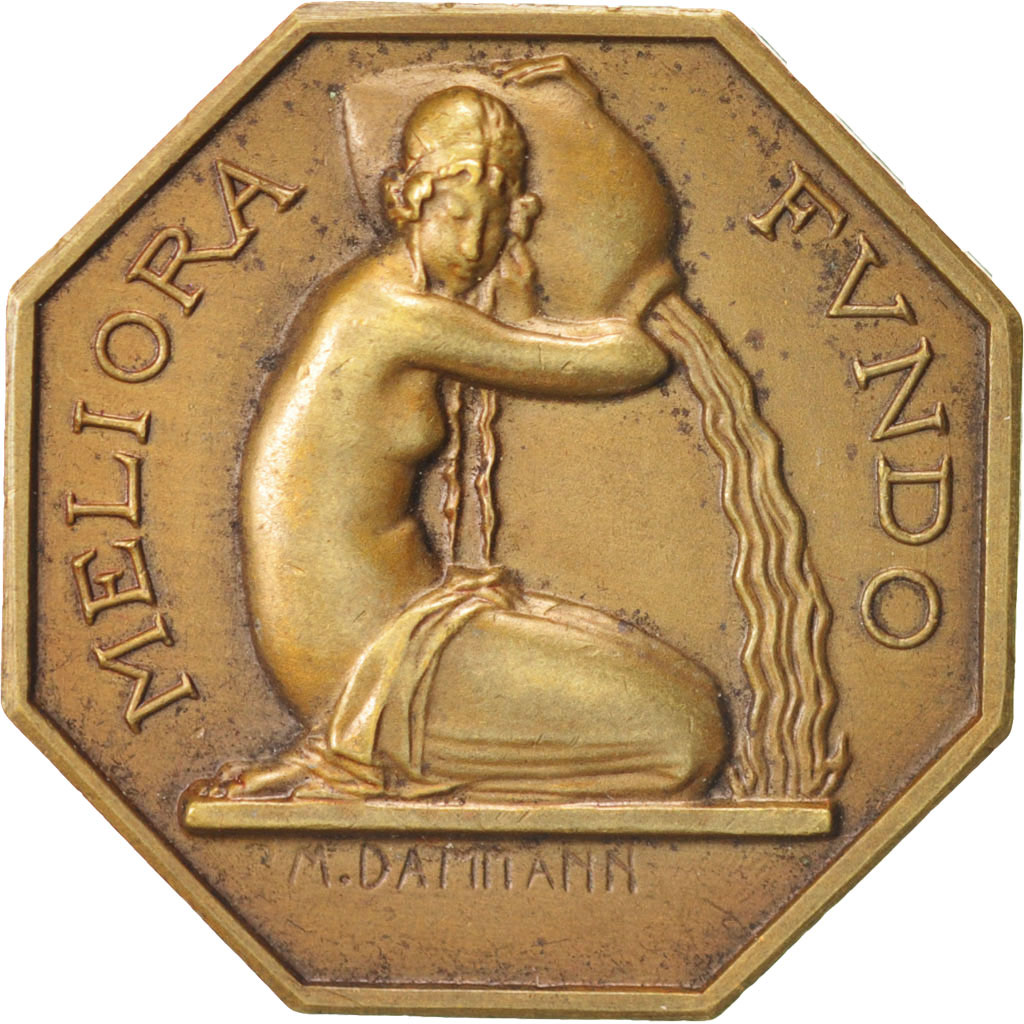 France, Token, Caisse d'Épargne de Sézanne, Bronze, Dammann, 