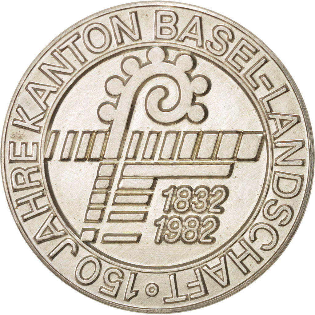 Switzerland, Token, 1982, , Silver
