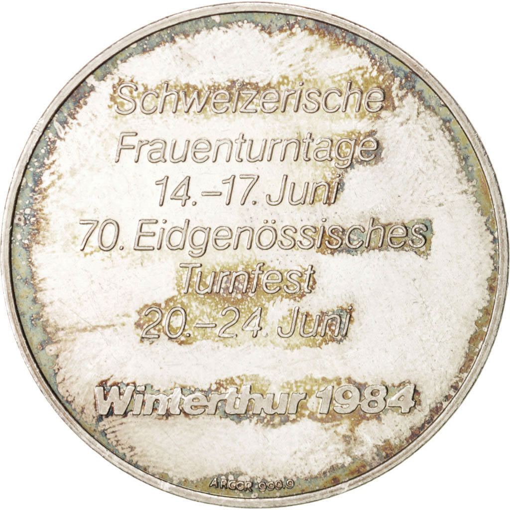 Switzerland, Token, 1984, , Silver
