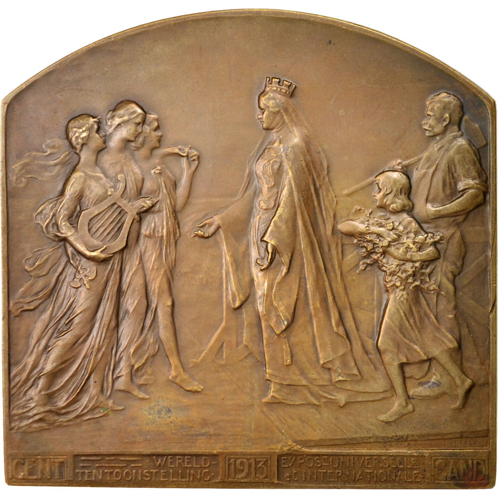 Belgium, Medal, Sciences & Technologies, 1913, , Bronze